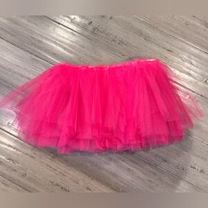 Pink Tulle Tutu Skirt